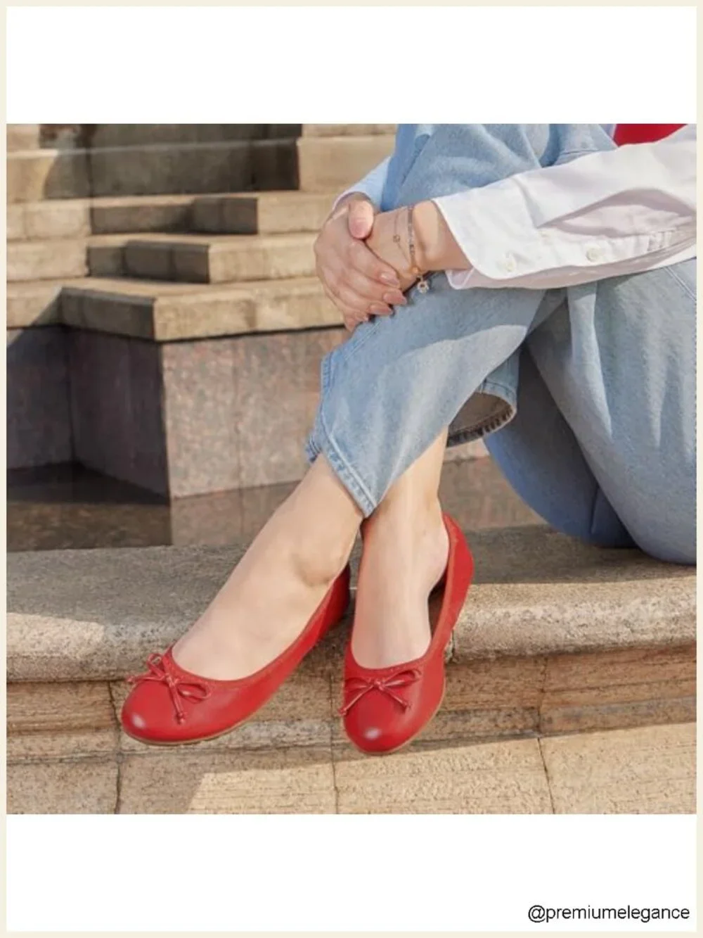 Foldable Ballet Flats for Women, Lightweight Slip-On Dress Shoes with Cushioned